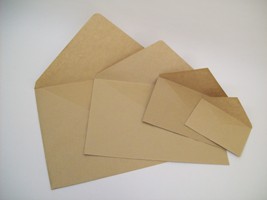Крафт-конверты с треугольным клапаном